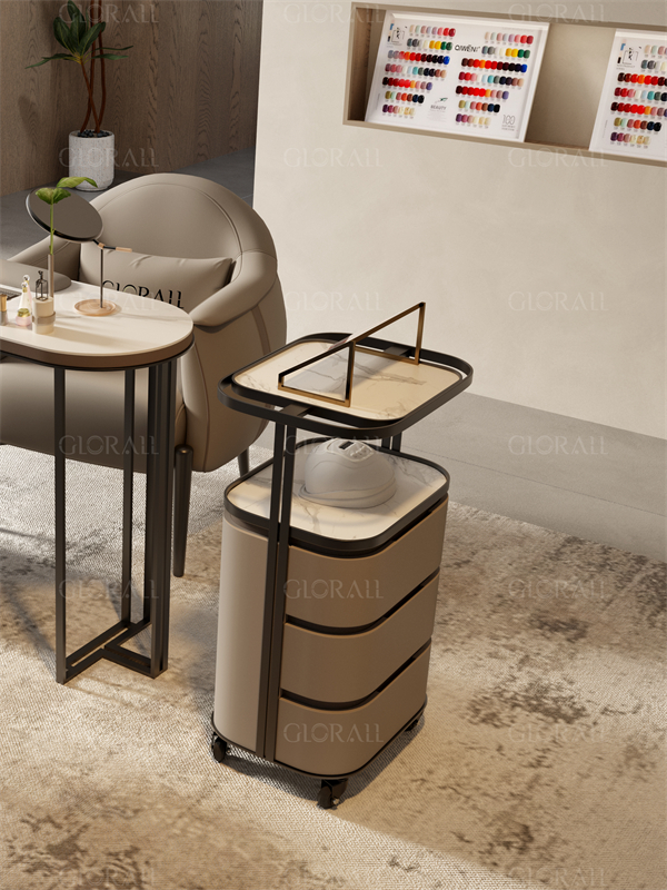 Glorall trolley station for salon beauty